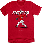 Alexis Diaz - The Matador T-shirt In The Clutch Red